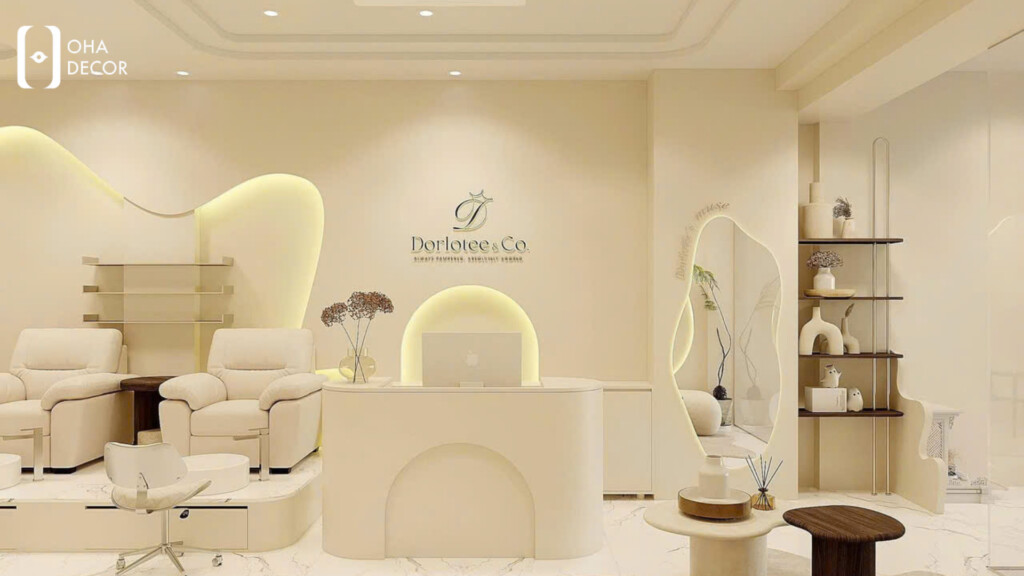 Mẫu Thiết Kế Thi Công Nails Room Hà Nội Đẹp Sang Chảnh Hot Nhất 2026 1 Thiết kế thi công Nails Room Hà Nội