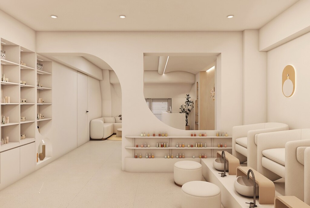 Thiết kế thi công Nails Room Hà Nội