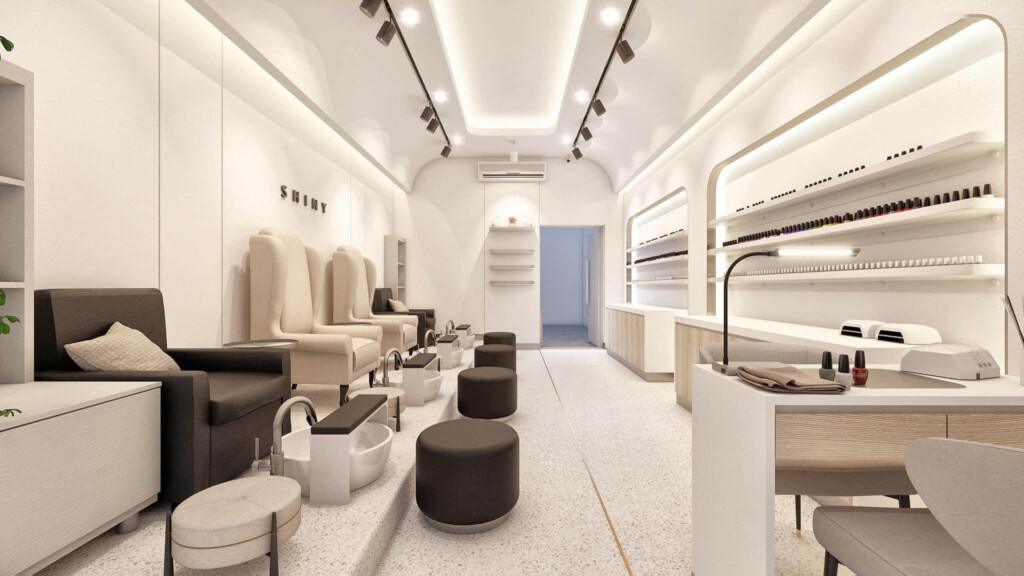 Thiết kế thi công Nails Room Hà Nội