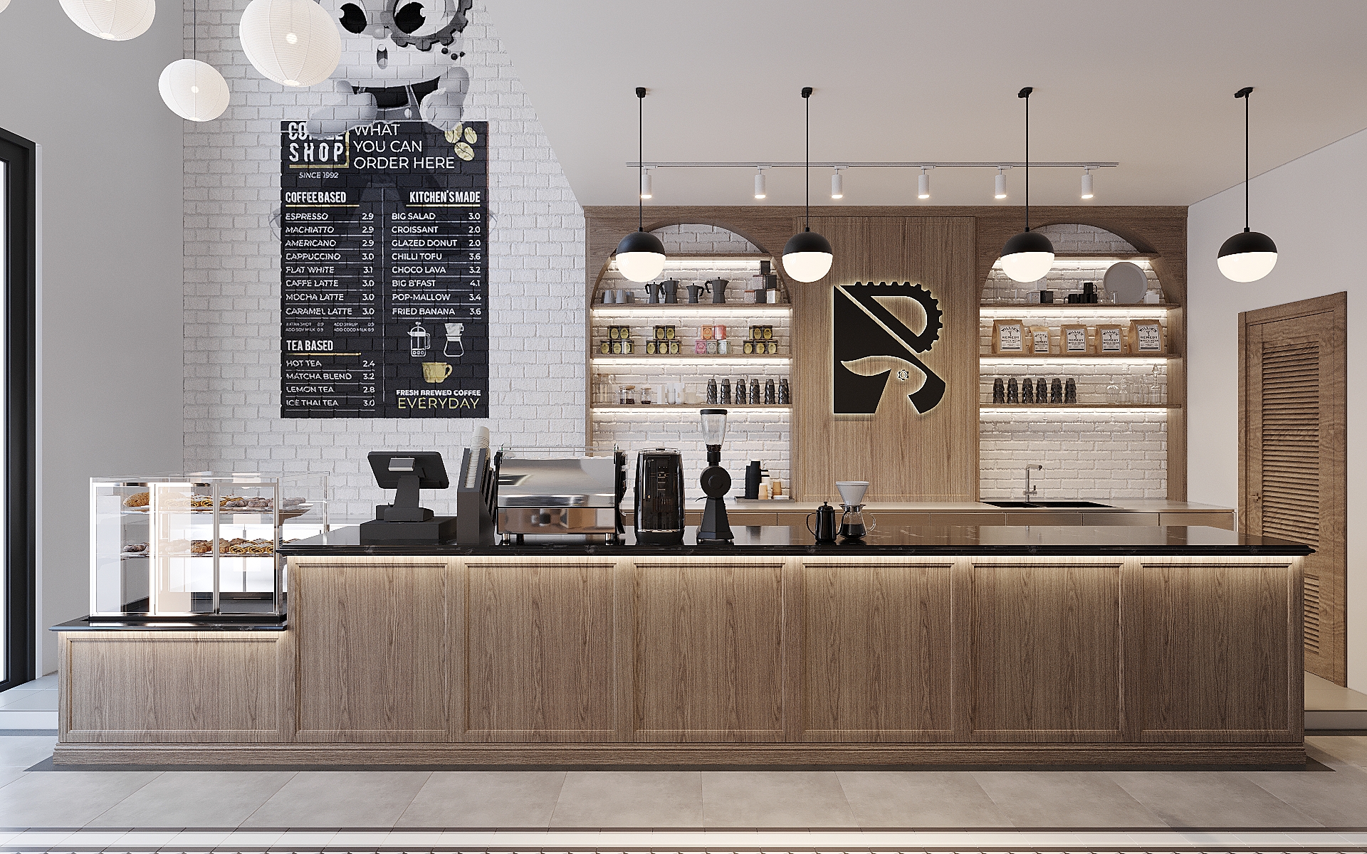 Thiết kế thi công quán cafe trọn gói HCM