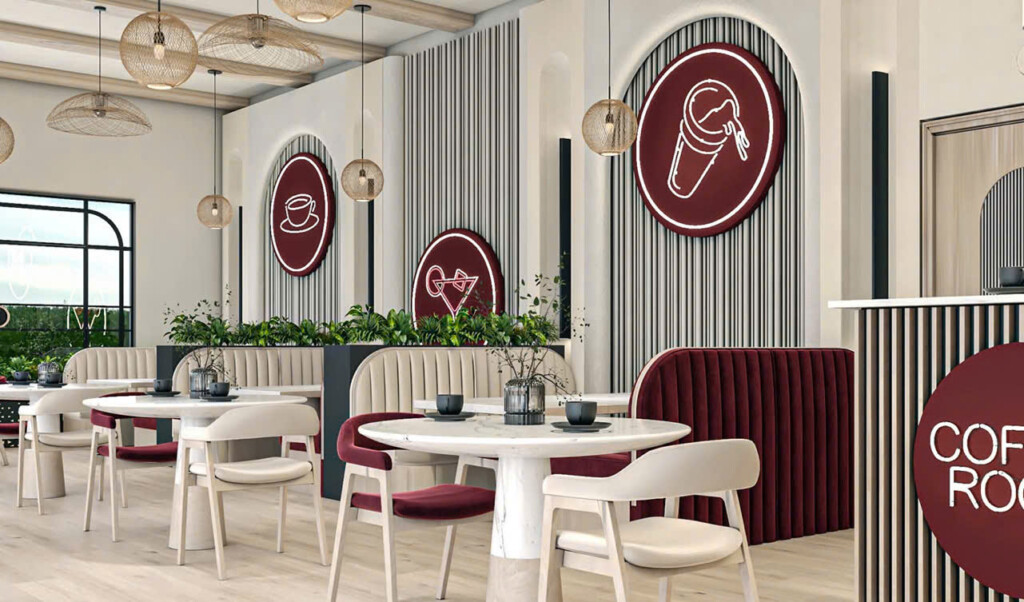 Thiết kế thi công quán Coffee hiện đại Huế