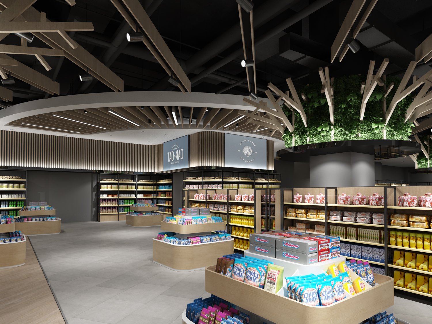 Thiết kế thi công siêu thị mini Quảng Bình