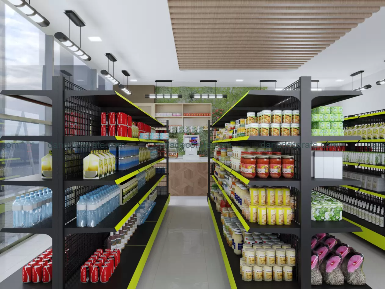 Thiết kế thi công siêu thị mini Quảng Bình