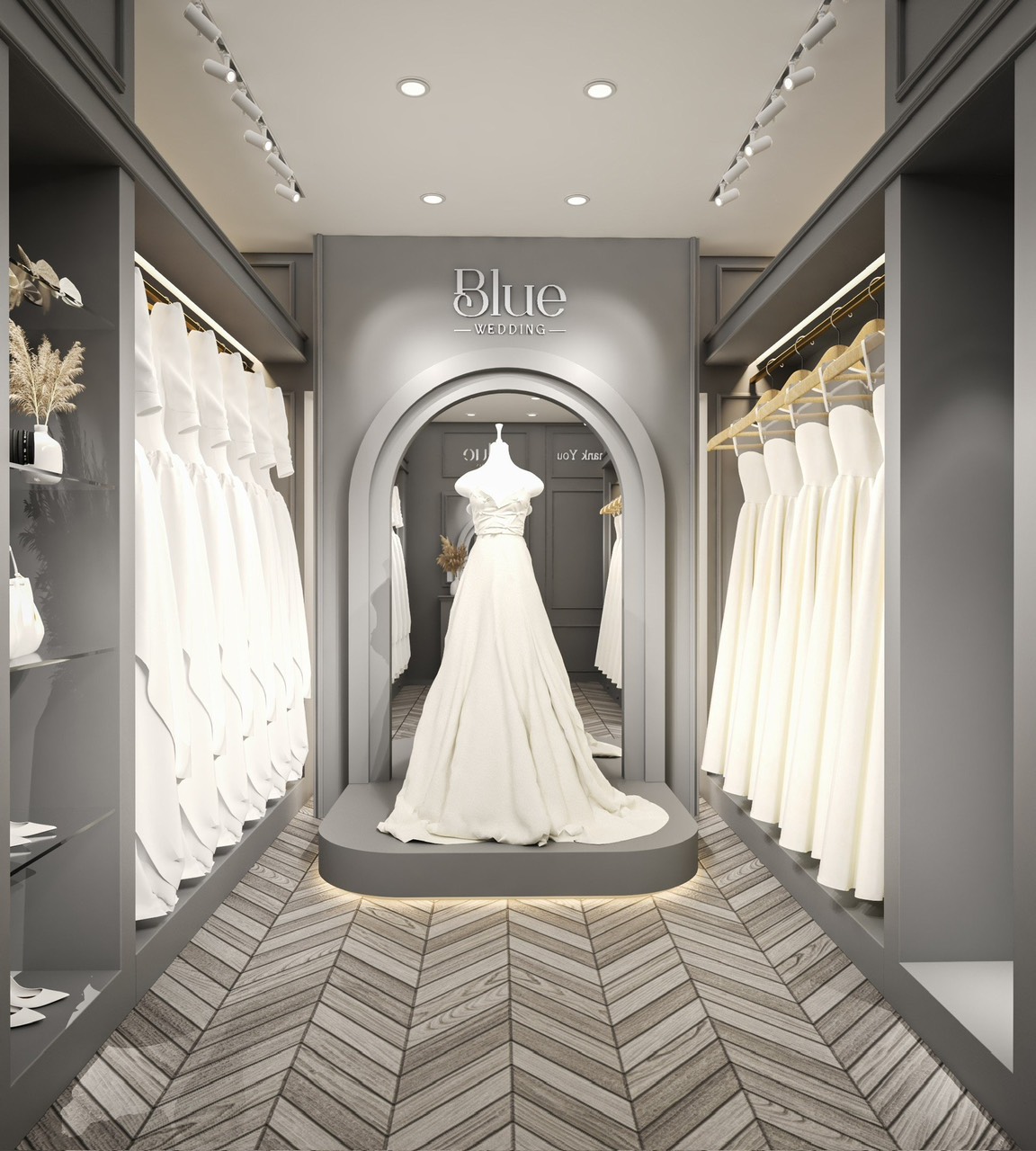 Thiết kế thi công Studio váy cưới chuyên nghiệp Đà Nẵng