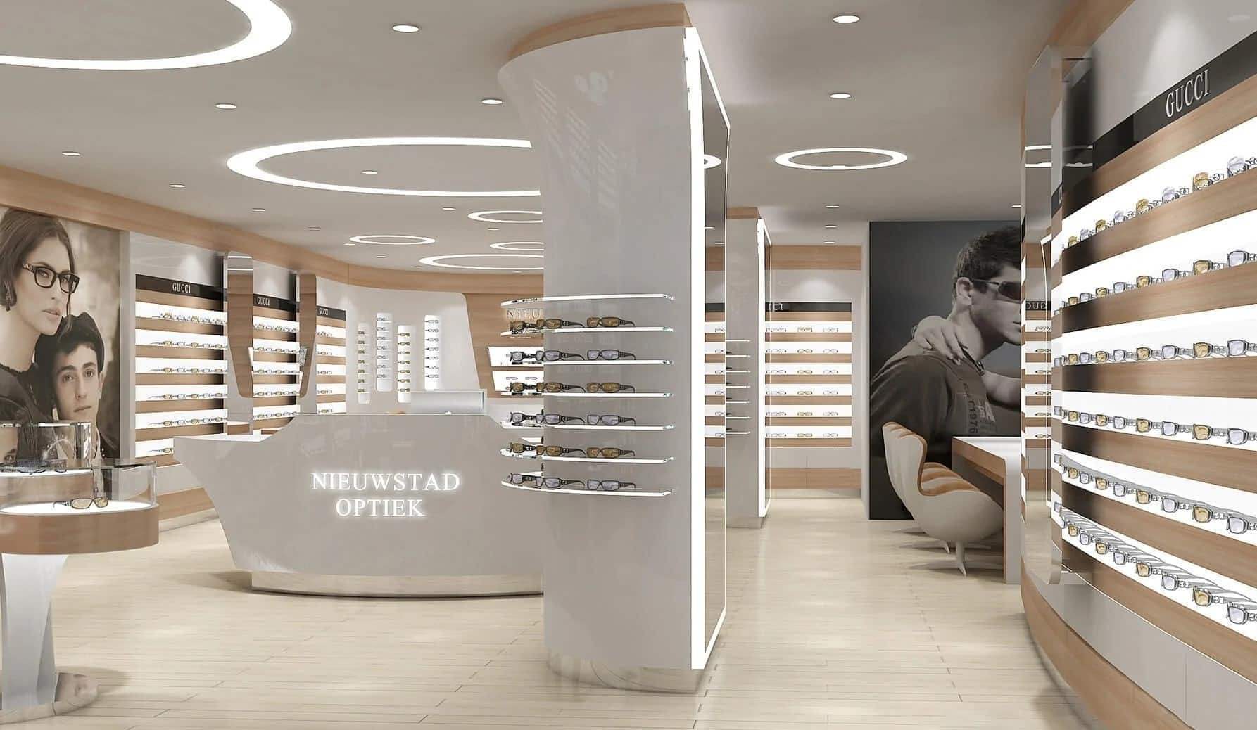 Thiết Kế Thi Công Tiệm Mắt Kính Quảng Bình