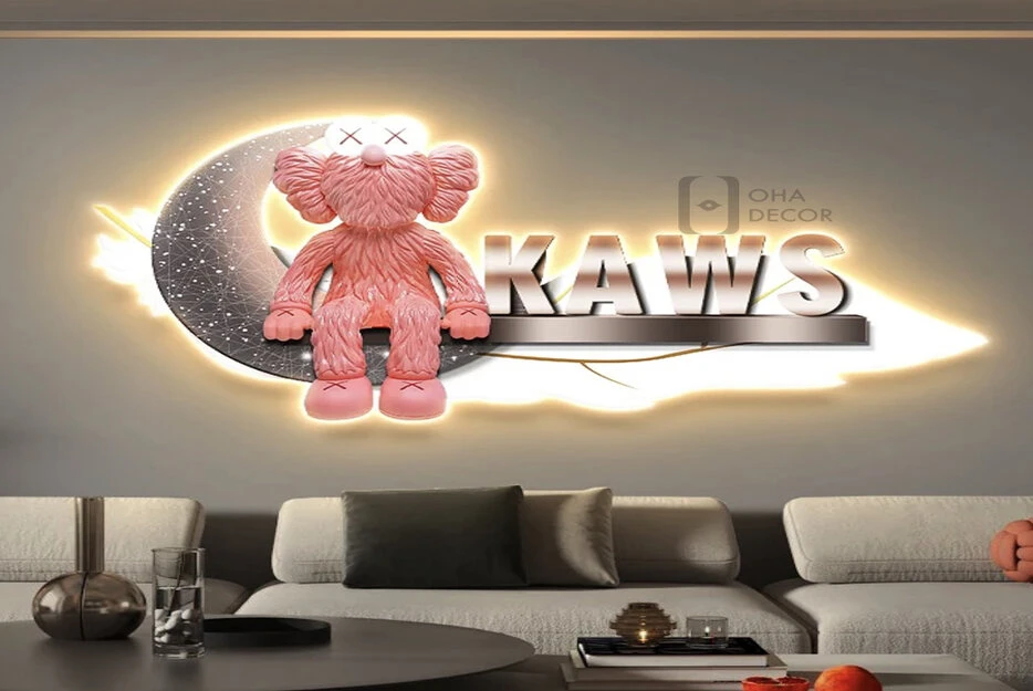 Tranh Đèn Led Trang Trí Tiệm Nail Ở Nghệ An