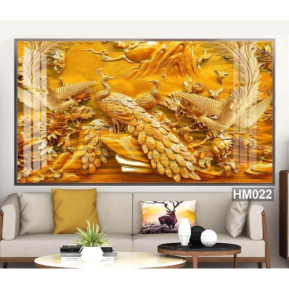 Tranh đính đá pha lê tráng gương Tuyên Quang