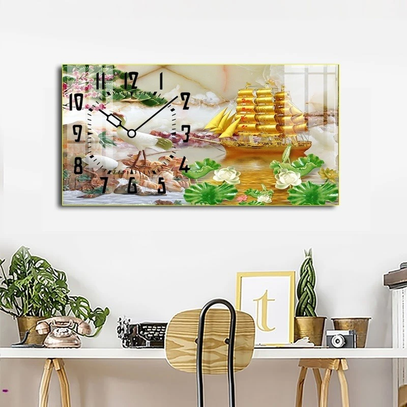 Tranh Nghệ An đồng hồ thuận buồm xuôi gió