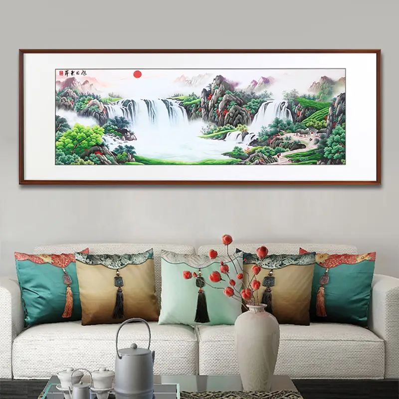 tranh-trang-guong-canvas-phong-thuy-tay-ninh