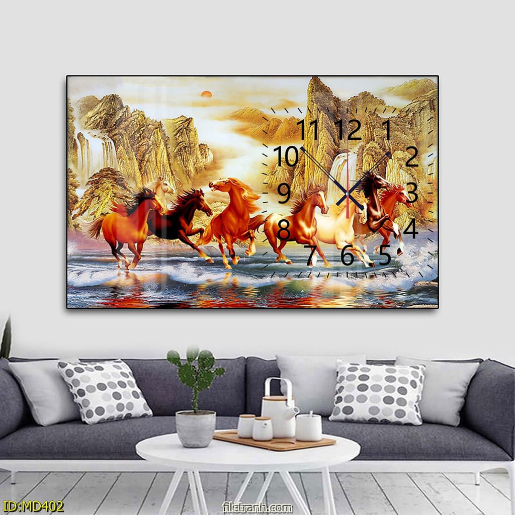 Tranh tráng gương mã đáo thành công