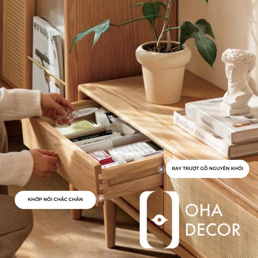 Tủ tivi kệ tivi gỗ tự nhiên