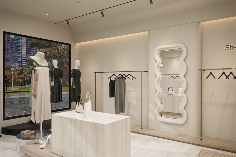 bố trí kệ trưng bày store quần áo chuyên nghiệp tại HCM