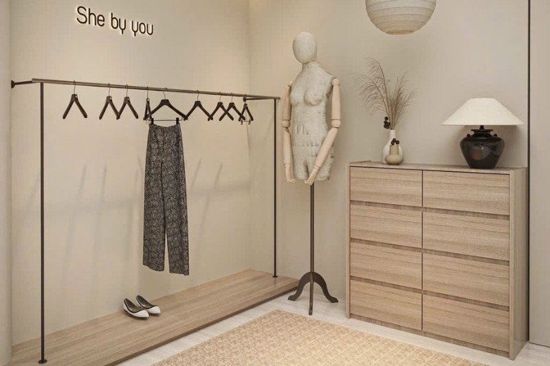 phong cách tối giản cho thiết kế thi công store quần áo chuyên nghiệp tại HCM