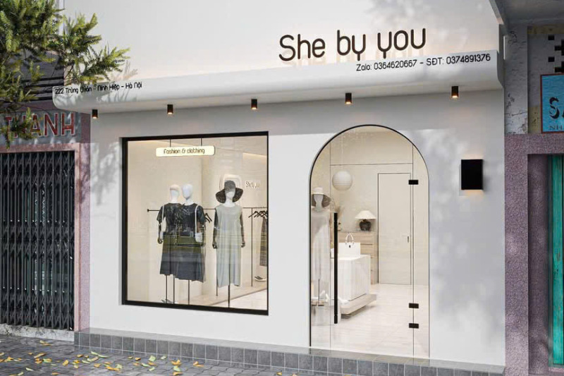 thiết kế thi công store quần áo chuyên nghiệp tại HCM phong cách luxury