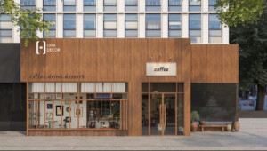 thiết kế thi công quán cafe chung cư