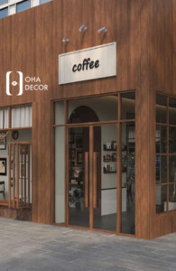 thiết kế thi công quán cafe chung cư