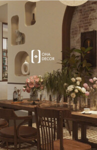 thiết kế thi công quán cafe chung cư