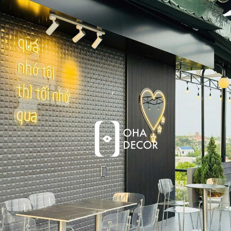 Mẫu Thi Công Quán Cafe Sân Thượng Đà Nẵng Đẹp Ấn Tượng Thu Hút Khách Nhất 2026 3 Thi công quán cafe sân thượng Đà Nẵng