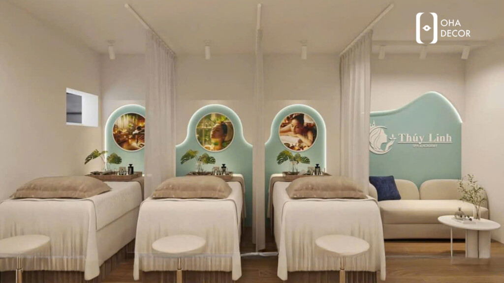 Mô Hình Thiết Kế Thi Công Spa Academy Chuyên Nghiệp HCM Hot Nhất 2026 3 thi công Spa Academy chuyên nghiệp HCM