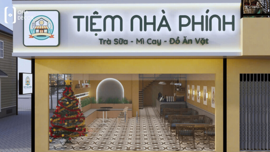 Thi công thiết kế quán ăn nhanh HCM