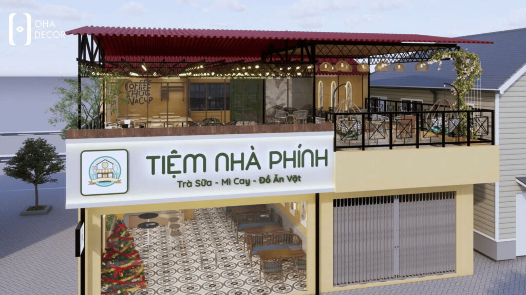 Thi công thiết kế quán ăn nhanh HCM