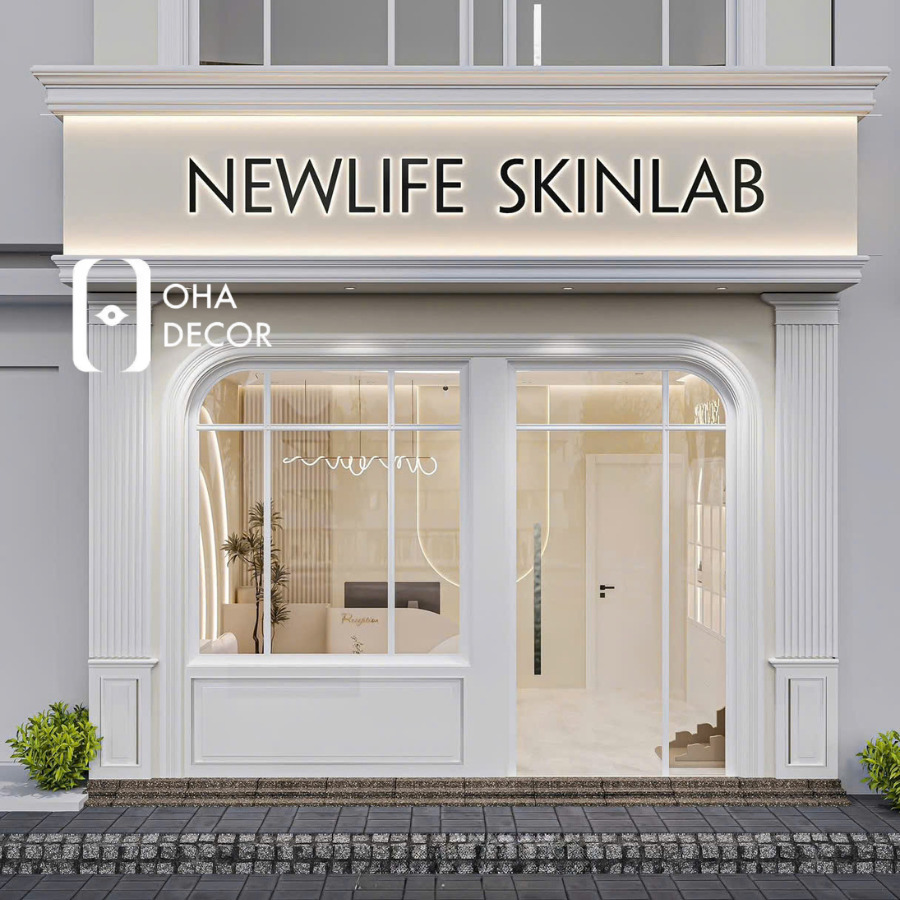 Dự án thi công thiết kế Skinlab trọn gói Hà Nội – Không gian chuẩn thẩm mỹ 1 Thi công thiết kế Skinlab trọn gói Hà Nội