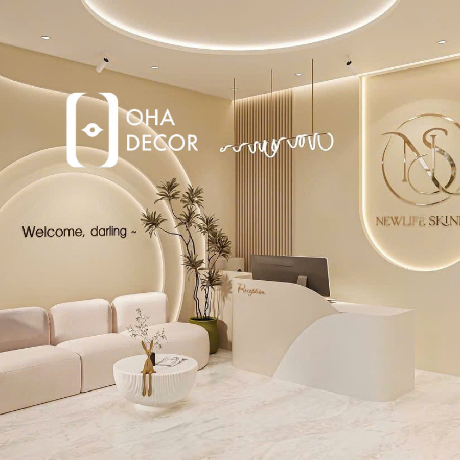 Dự án thi công thiết kế Skinlab trọn gói Hà Nội – Không gian chuẩn thẩm mỹ 6 Thi công thiết kế Skinlab trọn gói Hà Nội