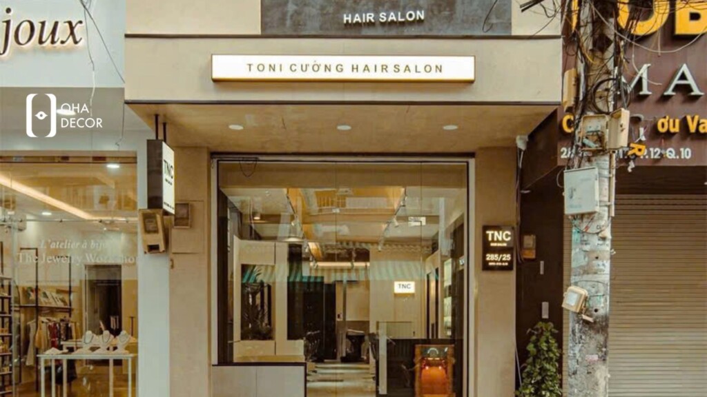 9 Điểm Nhấn Trong Thi Công Thiết Kế TNC Hair Salon Đà Nẵng Khiến Khách Mê 2 Thi công thiết kế TNC Hair Salon Đà Nẵng
