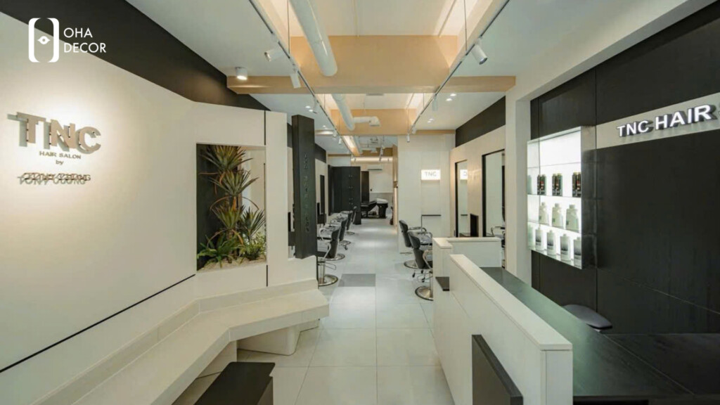 9 Điểm Nhấn Trong Thi Công Thiết Kế TNC Hair Salon Đà Nẵng Khiến Khách Mê 5 Thi công thiết kế TNC Hair Salon Đà Nẵng