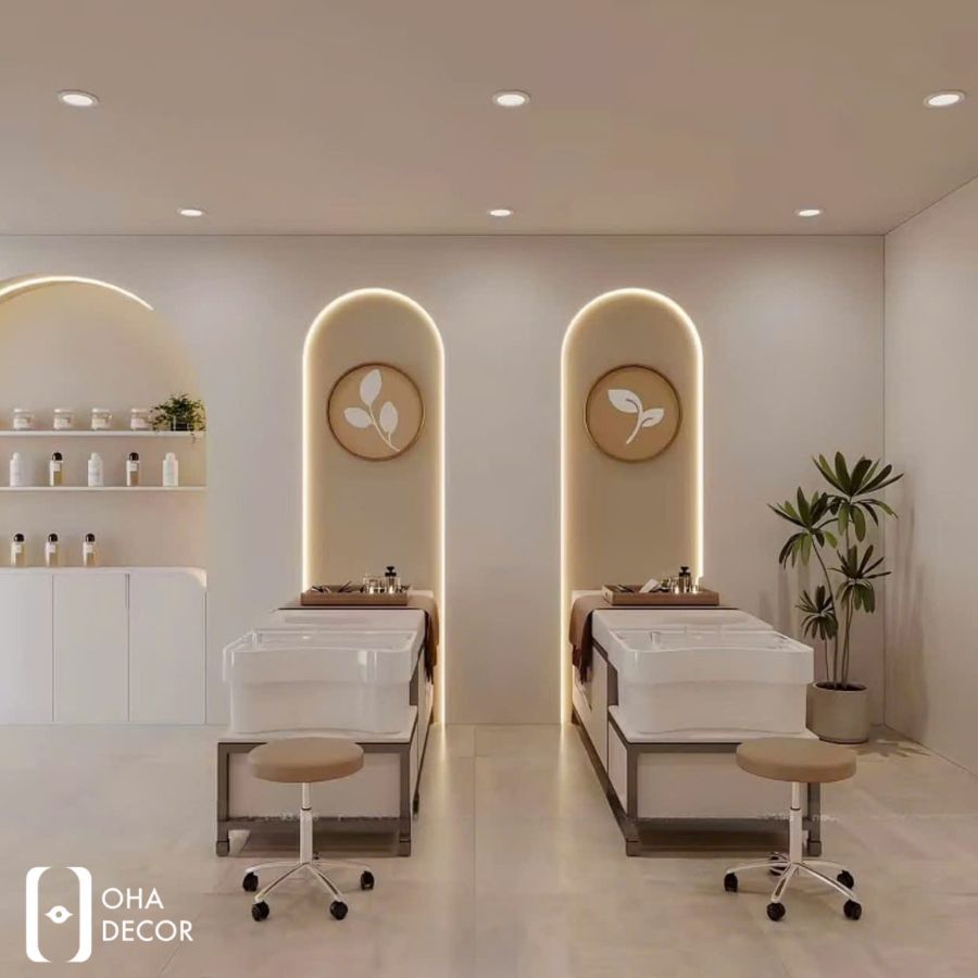 Dự án Thiết kế thi công Đậu nail tại Huế – Không gian làm đẹp hiện đại và tinh tế 2026 3 thiết kế thi công đậu nail tại huế