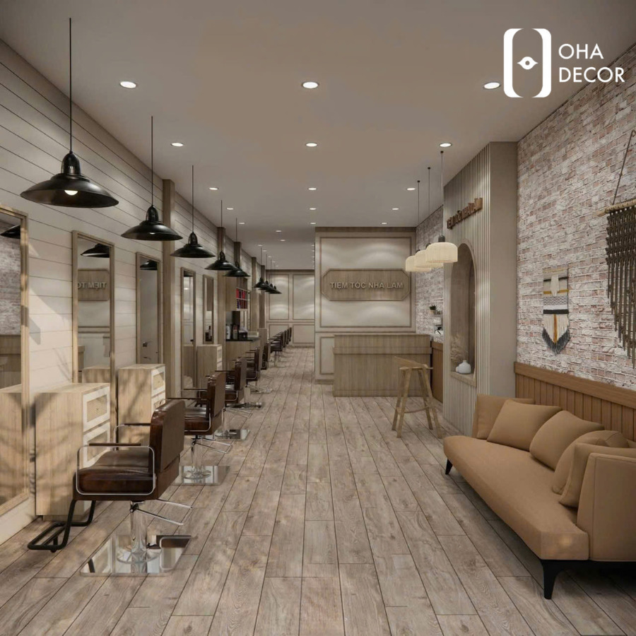 Dự Án Thiết Kế Thi Công Hair Salon Chuyên Nghiệp Quảng Bình Đẹp Hiện Đại 2026 4 Thiết kế thi công Hair Salon chuyên nghiệp
