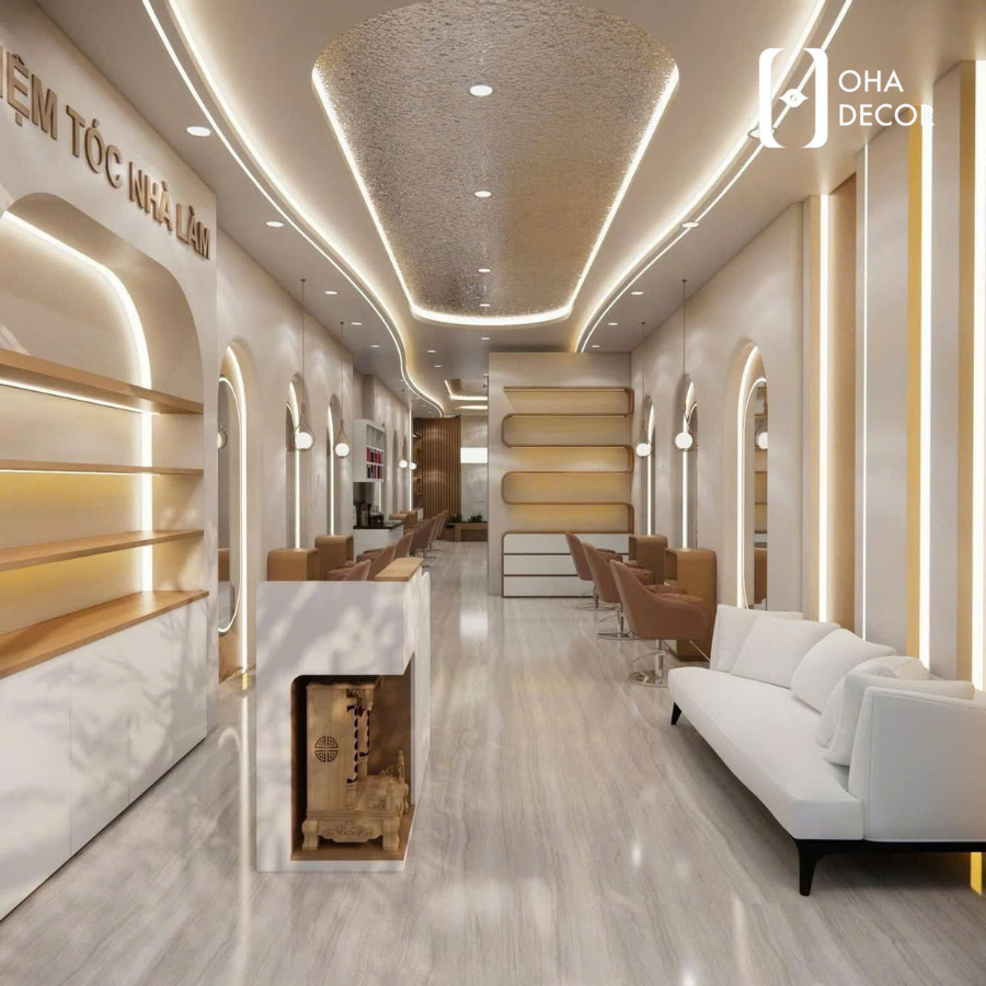 Dự Án Thiết Kế Thi Công Hair Salon Chuyên Nghiệp Quảng Bình Đẹp Hiện Đại 2026 2 Thiết kế thi công Hair Salon chuyên nghiệp