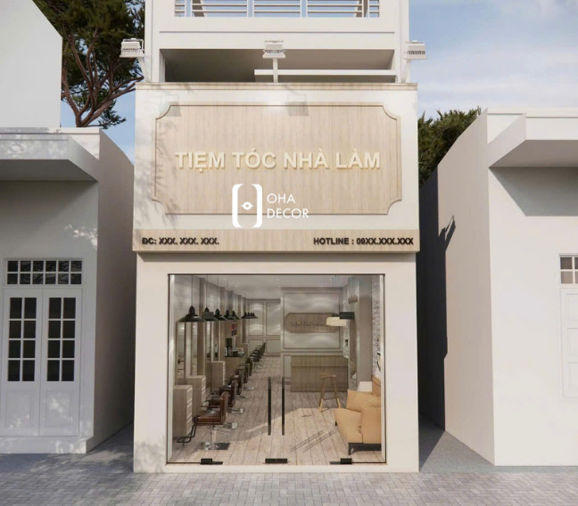 Thiết kế thi công Hair Salon Quảng Bình – Không gian đẹp nâng tầm thương hiệu 2026 1 thiết kế thi công hải salon hiện đại Quảng Bình