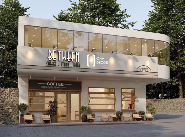 thiết kế thi công quán cafe hiện đại Đà Nẵng