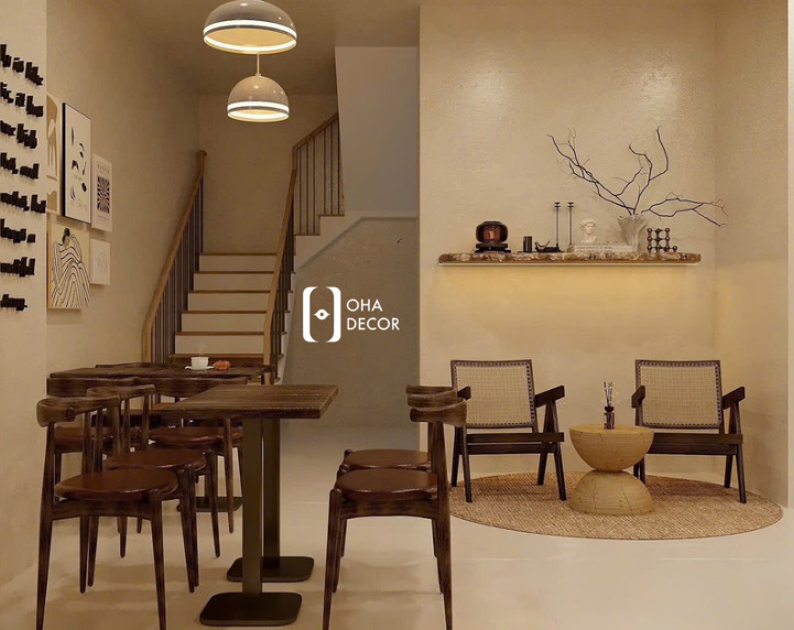 Thiết kế thi công quán cafe hiện đại Đà Nẵng – Không gian đẹp thu hút khách hàng 2026 6 thiết kế thi công quán cafe hiện đại Đà Nẵng