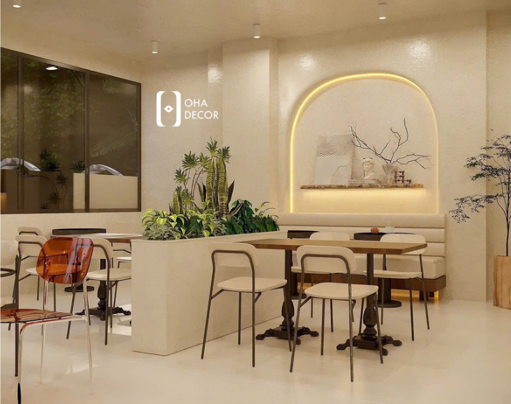 Thiết kế thi công quán cafe hiện đại Đà Nẵng – Không gian đẹp thu hút khách hàng 2026 7 thiết kế thi công quán cafe hiện đại Đà Nẵng