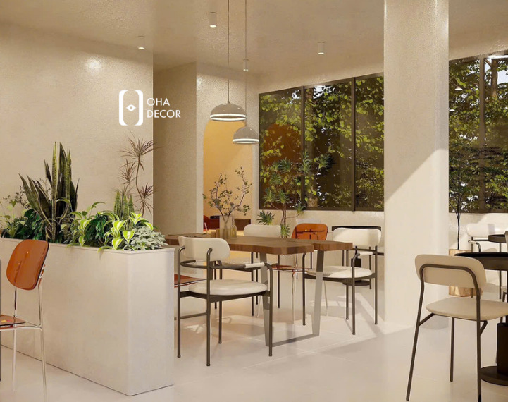 Thiết kế thi công quán cafe hiện đại Đà Nẵng – Không gian đẹp thu hút khách hàng 2026 4 thiết kế thi công quán cafe hiện đại Đà Nẵng