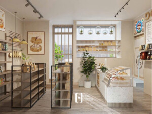 Thiết kế thi công tiệm bánh đẹp TPHCM