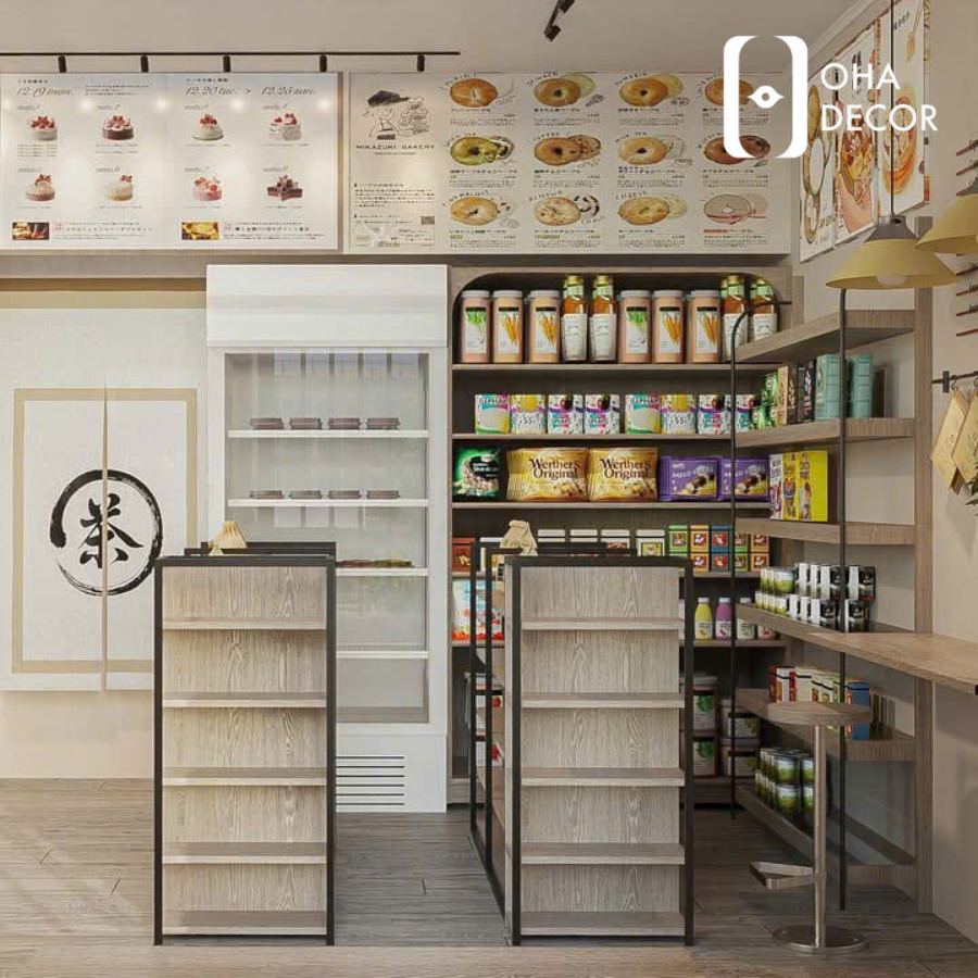Mẫu Thiết Kế Thi Công Tiệm Bánh Hà Nội Đẹp Hiện Đại Thu Hút Khách 2026 3 Thiết kế thi công tiệm bánh