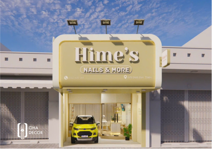 Thiết kế thi công tiệm Nails hiện đại Đà Nẵng thu hút khách hàng 1 thiết kế thi công tiệm nail hiện đại Đà Nẵng chuyên nghiệp