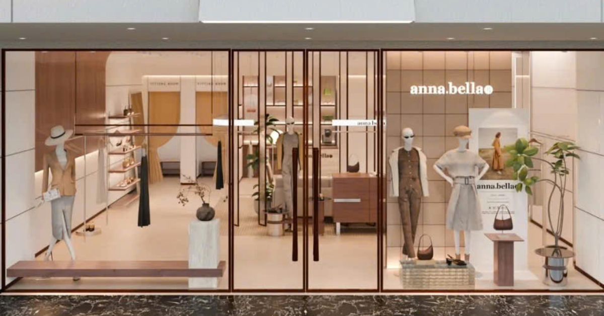 Dự Án Thiết Kế Thi Công AnnaBella Hà Nội | Shop Quần Áo Hiện Đại Sang Trọng 1 dự án thiết kế thi công annabella hà nội