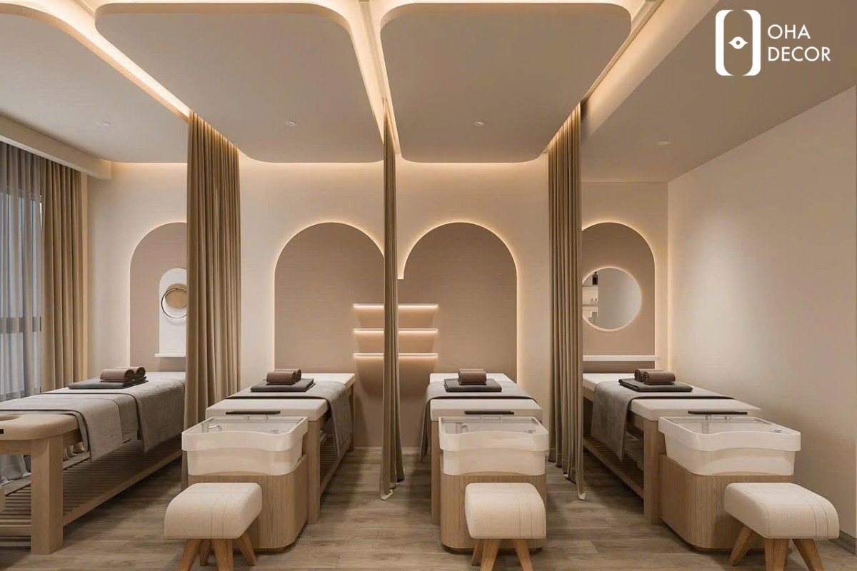 dự án thiết kế thi công henry spa đà nẵng