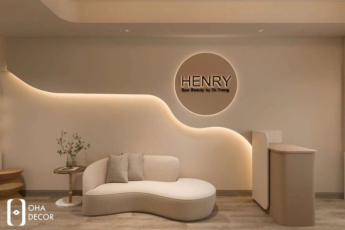 dự án thiết kế thi công henry spa đà nẵng