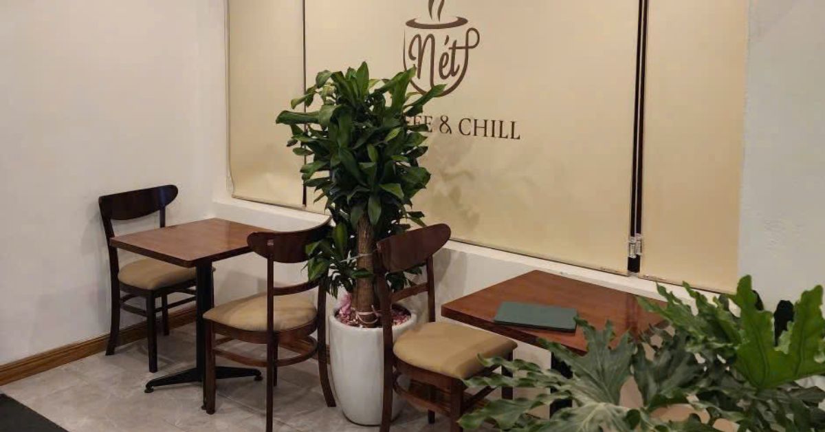 Dự Án Thiết Kế Thi Công Nét Coffee & Chill Huế - Quán Cafe Chill Trẻ Trung Hiện Đại 6 dự án thiết kế thi công net coffee & chill huế