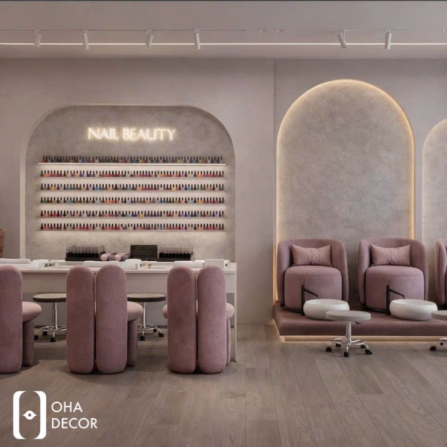 dự án thiết kế thi công spa chuyên nghiệp the bloom interior quảng bình