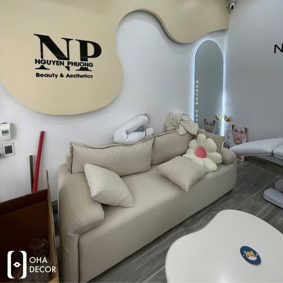 dự án thiết kế thi công spa nguyễn phương beauty quảng bình