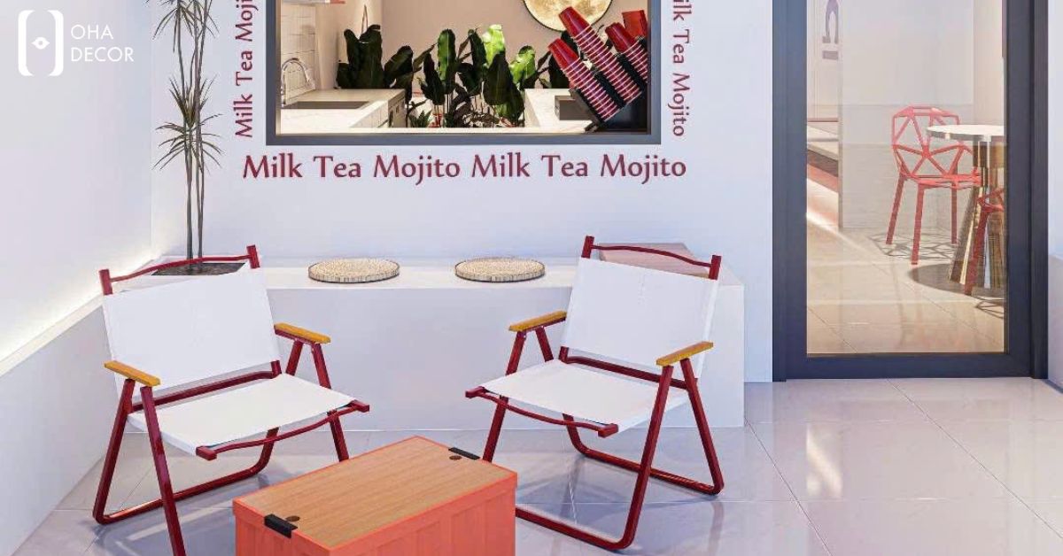 Dự Án Thiết Kế Thi Công Tea Benny Quảng Bình | Không Gian Trà Sữa Hiện Đại Trẻ Trung 6 dự án thiết kế thi công tea benny quảng bình