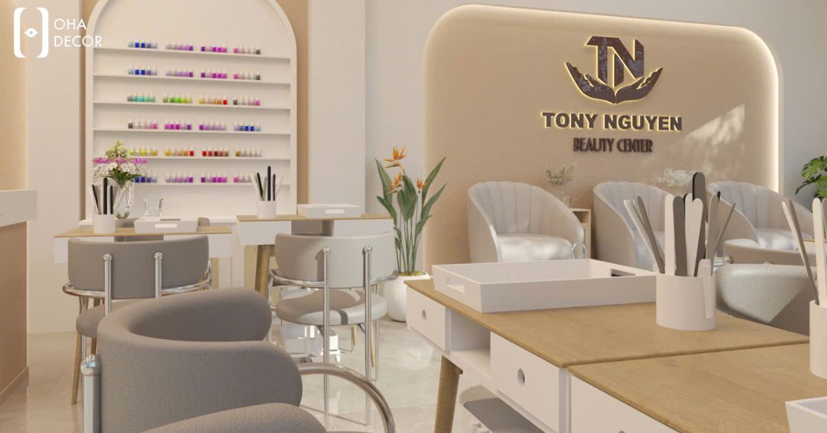 Dự Án Thiết Kế Thi Công TONY NGUYEN SPA HCM | Không Gian Spa Hiện Đại Sang Trọng 4 dự án thiết kế thi công tony nguyen spa hcm