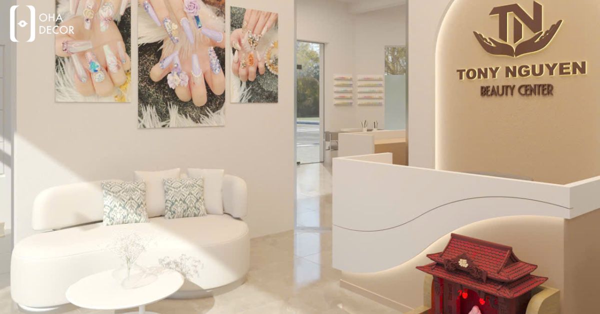 Dự Án Thiết Kế Thi Công TONY NGUYEN SPA HCM | Không Gian Spa Hiện Đại Sang Trọng 3 dự án thiết kế thi công tony nguyen spa hcm