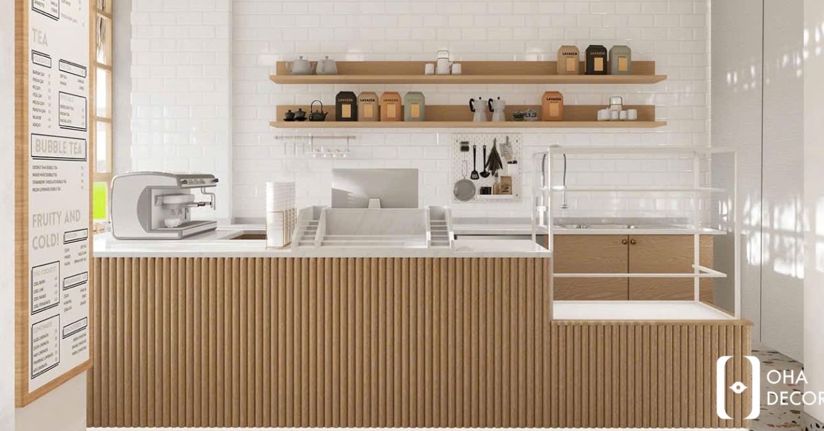 Dự Án Thiết Kế Thi Công YOONEK coffee Đà Nẵng - Không Gian Cafe Hiện Đại Tối Giản 2 dự án thiết kế thi công yoonek coffee đà nẵng